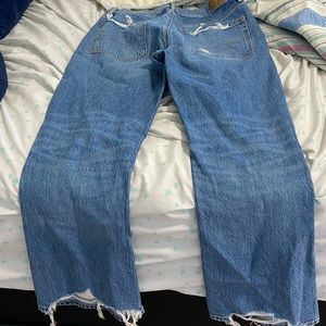 American Eagle wide leg jeans